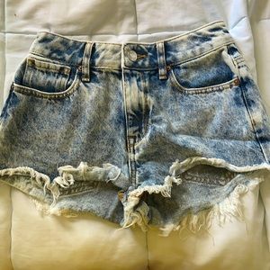 Acid Wash Shorts